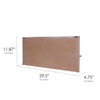 Addie Joy Family Decorative Mail Organizer - Distressed White